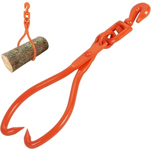 image:imageVEVOR Timber Claw Hook 28 inch 4 Claw Log Grapple Logging Tongs Swivel Steel Log Lifting Tongs 31 Max Opening Eagle Claws with 2205LBS1000kg Loading Capacity for Tractors ATVs Trucks Forklifts18inSwivel