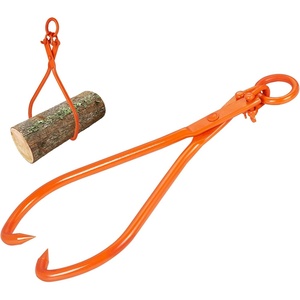 image:imageVEVOR Timber Claw Hook 28 inch 4 Claw Log Grapple Logging Tongs Swivel Steel Log Lifting Tongs 31 Max Opening Eagle Claws with 2205LBS1000kg Loading Capacity for Tractors ATVs Trucks Forklifts32inORing
