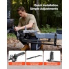 image:imageVEOVR Weight Distribution Hitch 1000 lbs Weight Distributing Hitches Kit with Sway Control for Trailer 2in Solid Steel Shank 2516 in Alloy Steel Ball Powder Coated Load Leveling Hitch Black1200lbs