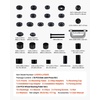 image:imageVEVOR 10pcs Ball Joint Press amp 24pcs Wheel Bearing Race and Seal Driver Set with 13 Bushings CFrame and Sleeves 2 in 1 Bearing Press Kit Heavy Duty Removal Installation SetBall Joint PressBearing Press