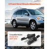 image:imageVEVOR 172497L 172497R Rear Shock Absorber Strut 2Pcs Shock and Strut Assembly with Coil Spring Compatible with 20072009 Honda CRV Automotive Replacement Struts0714 Honda CRV Front