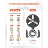 image:imageVEVOR 36in1 Bearing Puller Set 36 PCS 3Jaw Hook Puller for Internal External Bearings and Bearing Without Inner Shaft Multifunctional Bearing Removal Tool with Heavy Duty Portable Storage Case