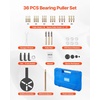 image:imageVEVOR 36in1 Bearing Puller Set 36 PCS 3Jaw Hook Puller for Internal External Bearings and Bearing Without Inner Shaft Multifunctional Bearing Removal Tool with Heavy Duty Portable Storage Case
