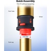 image:imageVEVOR 52PCS Custom Bushing Bearing amp Seal Driver Set Transmission Wheel Axle Bearing Race Seal Driver Installer Remover 1865mm amp 74mm Metric Discs Bush Removal Puller Bearing Press Tool Kitbike fork seal driver