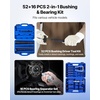 image:imageVEVOR 52pcs Custom Bushing Bearing and Seal Driver Set amp 14pcs Bearing Puller Kit 2 in 1 Bushing Bearing Driver Press Kit Heavy Duty Removal Installation Tool Set with 49 Bushings Separators amp Jawsslide hammer pullerbearing race driver