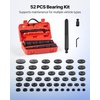 image:imageVEVOR Bearing Press Kit 52 Pcs Bearing Race and Seal Driver Set with 49 Bushings and Handle Shaft Bushing Driver Tool Set Heavy Duty Carbon Steel Removal Installation Tool Kit52pcs