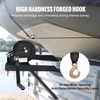 image:imageVEVOR Boat Winch1200 lbs Capacity Hand Boat Trailer Winch Heavy Duty Rope Crank with 23 ft Polyester Strap and TwoWay Ratchet Manual Operated Hand Crank Winch for Trailer Boat or ATV Towing1600 LBS