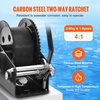 image:imageVEVOR Boat Winch1200 lbs Capacity Hand Boat Trailer Winch Heavy Duty Rope Crank with 23 ft Polyester Strap and TwoWay Ratchet Manual Operated Hand Crank Winch for Trailer Boat or ATV Towing1600 LBS