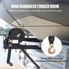 image:imageVEVOR Boat Winch1200 lbs Capacity Hand Boat Trailer Winch Heavy Duty Rope Crank with 23 ft Polyester Strap and TwoWay Ratchet Manual Operated Hand Crank Winch for Trailer Boat or ATV Towing1200 LBS