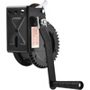 image:imageVEVOR Boat Winch1200 lbs Capacity Hand Boat Trailer Winch Heavy Duty Rope Crank with 23 ft Polyester Strap and TwoWay Ratchet Manual Operated Hand Crank Winch for Trailer Boat or ATV Towing1200 LBS