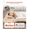 image:imageVEVOR Car Air Mattress Fits Tesla Model Y 20202024 Inflatable Car Camping Mattress Flocking Thickened Blow Up Travel Beds Durable Portable Sleeping Pad with Built in Pump 2 Pillows Beige