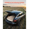 image:imageVEVOR Car Air Mattress Fits Tesla Model Y 20202024 Inflatable Car Camping Mattress Flocking Thickened Blow Up Travel Beds Durable Portable Sleeping Pad with Built in Pump 2 Pillows Beige