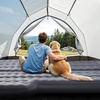 image:imageVEVOR Car Air Mattress Inflatable Car Camping Mattress Oxford Thickened Travel Beds Comfortable and Durable Portable Sleeping Pad with Air Pump Nozzle Carry Bag Fits Most SUV MPV Sedan Gray