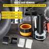 image:imageVEVOR Carrier amp Pinion Bearing Puller Compatible with Dana 30 40 60 70 Ford 9 Bearings Pinion Puller Tool with 2 Clamshells 45 Steel Clamshell Carrier Bearing Puller for Auto Repair2Piece Bearing