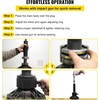 image:imageVEVOR Carrier amp Pinion Bearing Puller Compatible with Dana 30 40 60 70 Ford 9 Bearings Pinion Puller Tool with 2 Clamshells 45 Steel Clamshell Carrier Bearing Puller for Auto Repair1Piece Bearing