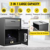 image:imageVEVOR Digital Depository Safe 17 Cubic Feet Made of Carbon Steel Electronic Code Lock Depository Safe with Deposit Slot with Two Emergency Keys Depository Box for Home Hotel Restaurant and Office
