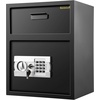 image:imageVEVOR Digital Depository Safe 17 Cubic Feet Made of Carbon Steel Electronic Code Lock Depository Safe with Deposit Slot with Two Emergency Keys Depository Box for Home Hotel Restaurant and Office