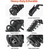 image:imageVEVOR Front Air Suspension Struts Shock Absorbers 2 PCS Compatible With Jeep Grand Cherokee 20112016 Replacement for Front Left 68029903AC 68029903AD 68029903AE Right 68059904AD 68059904ABRear 2PCS