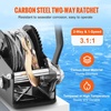 image:imageVEVOR Hand Winch 3500 lbs Pulling Capacity Boat Trailer Winch Heavy Duty Rope Crank with 33 ft Steel Wire Cable and TwoWay Ratchet Manual Operated Hand Crank Winch for Trailer Boat or ATV Towing800 LBS
