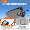 image:imageVEVOR Hand Winch 3500 lbs Pulling Capacity Boat Trailer Winch Heavy Duty Rope Crank with 33 ft Steel Wire Cable and TwoWay Ratchet Manual Operated Hand Crank Winch for Trailer Boat or ATV Towing800 LBS