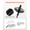 image:imageVEVOR Harmonic Balancer Puller Removal amp Install Tool Kit AllSteel Harmonic Balancer Installer Set Tool Kit for Removing and Installing of Balancers Flywheels Crankshaft Pulleys Steering Wheelsharmonic balancer puller installer set