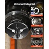 image:imageVEVOR Harmonic Balancer Puller Removal amp Install Tool Kit AllSteel Harmonic Balancer Installer Set Tool Kit for Removing and Installing of Balancers Flywheels Crankshaft Pulleys Steering Wheelsharmonic balancer puller installer set