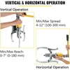 image:imageVEVOR Hydraulic Gear Puller 15 Ton Max Capacity Hydraulic Puller 2 or 3 Jaws Bearing Hub Separator 39 118 Hydraulic Puller Separator Tool for Pulling Hubs Flanges Gears Bearings