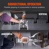 image:imageVEVOR Hydraulic Gear Puller 15 Ton Max Capacity Wheel Bearing Pulling Separator 2 or 3 Jaws Puller Vertically and Horizontally 12 Jaw Hydraulic Puller with Case for Pulling Hubs5 Ton