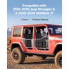 image:imageVEVOR Jeep Tube Doors 2Door Hunting Style Jeep Tubular Door with HeavyDuty Hinges amp OE Latch Jeep Doors with Rear View Mirrors Fit for 20182026 Jeep Wrangler JL amp 20202026 Jeep Gladiator JTStorage Bag Style