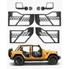 image:imageVEVOR Jeep Tube Doors 2Door Hunting Style Jeep Tubular Door with HeavyDuty Hinges amp OE Latch Jeep Doors with Rubber Pads amp Toughened Steel Tube Fit for 20072018 Jeep Wrangler JKJLJT