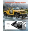 image:imageVEVOR Jeep Tube Doors 2Door Hunting Style Jeep Tubular Door with HeavyDuty Hinges amp OE Latch Jeep Doors with Rubber Pads amp Toughened Steel Tube Fit for 20072018 Jeep Wrangler JK2JK
