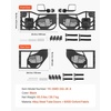 image:imageVEVOR Jeep Tube Doors 2Door Hunting Style Jeep Tubular Door with HeavyDuty Hinges amp OE Latch Jeep Doors with Rubber Pads amp Toughened Steel Tube Fit for 20072018 Jeep Wrangler JKJK