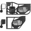 image:imageVEVOR Jeep Tube Doors 2Door Hunting Style Jeep Tubular Door with HeavyDuty Hinges amp OE Latch Jeep Doors with Rubber Pads amp Toughened Steel Tube Fit for 20072018 Jeep Wrangler JKJK