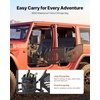 image:imageVEVOR Jeep Tube Doors 2Door Hunting Style Jeep Tubular Door with HeavyDuty Hinges amp OE Latch Jeep Doors with Rubber Pads amp Toughened Steel Tube Fit for 20072018 Jeep Wrangler JKJLJT