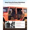 image:imageVEVOR Jeep Tube Doors 2Door Hunting Style Jeep Tubular Door with HeavyDuty Hinges amp OE Latch Jeep Doors with Rubber Pads amp Toughened Steel Tube Fit for 20072018 Jeep Wrangler JKJK