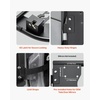 image:imageVEVOR Jeep Tube Doors 2Door Hunting Style Jeep Tubular Door with HeavyDuty Hinges amp OE Latch Jeep Doors with Rubber Pads amp Toughened Steel Tube Fit for 20072018 Jeep Wrangler JK2JK