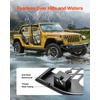 image:imageVEVOR Jeep Tube Doors 4Door Hunting Style Jeep Tubular Door with HeavyDuty Hinges amp OE Latch Jeep Doors with Rubber Pads Fit for 20182026 Jeep Wrangler JL amp 20202026 Jeep Gladiator JTJLJT