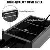 image:imageVEVOR Low Profile Oil Drain Pan 25 Gal Oil Drain Pan with 110V HighFlow Electric Pump Large Capacity Oil Change Pan with 72ft Hose amp Folding Handle Rolling Oil Drain Cart for Trucks Buses RVs25 Gallon