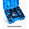 image:imageVEVOR Master Wheel Hub amp Bearing Remover amp Installer Kit Fits Most FrontWheel Drive Vehicles Front Wheel Bearing Removal Tool Wheel Bearing Installer Kit Easy Bearing Swaps with No Press Requiredmaster wheel bearing kit