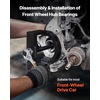 image:imageVEVOR Master Wheel Hub amp Bearing Remover amp Installer Kit Fits Most FrontWheel Drive Vehicles Front Wheel Bearing Removal Tool Wheel Bearing Installer Kit Easy Bearing Swaps with No Press Requiredmaster wheel bearing kit