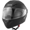 image:imageVEVOR Motorcycle Helmet DOT Approved Adult Motocross Dirt Bike Helmet with Large Clear Visor Comfortable Motorbike Racing Street with Detachable Liner for Men amp WomenBlack
