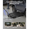 image:imageVEVOR Oil Drain Pan 15 Gallon Oil Drain Tank 57L Low Profile Oil Drain Pan Large Capacity Oil Change Pan Foldable Hand with Pump Hose Swivel Casters Wheels for Car SUV Trucks Oil DrainingArgyle