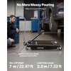 image:imageVEVOR Oil Drain Pan 15 Gallon Oil Drain Tank 57L Low Profile Oil Drain Pan Large Capacity Oil Change Pan Foldable Hand with Pump Hose Swivel Casters Wheels for Car SUV Trucks Oil DrainingArgyle