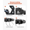 image:imageVEVOR Pintle Hook 20000 lbs Pintle Hook Hitch for 225inch Hitch Hook Military Receiver Combination 2516inch Hitch Ball Fits 25 to 3inch Lunette Ring 156inch Length Black Powder CoatNo Ball  20000 lbs