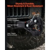 image:imageVEVOR Pintle Hook 20000 lbs Pintle Hook Hitch for 225inch Hitch Hook Military Receiver Combination 2516inch Hitch Ball Fits 25 to 3inch Lunette Ring 156inch Length Black Powder CoatNo Ball  20000 lbs