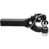 image:imageVEVOR Pintle Hook 20000 lbs Pintle Hook Hitch for 225inch Hitch Hook Military Receiver Combination 2516inch Hitch Ball Fits 25 to 3inch Lunette Ring 156inch Length Black Powder Coat2516 in Ball  20000 lbs