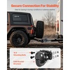 image:imageVEVOR Pintle Hook 20000 lbs Towing Capacity Trailer Hitches Receiver Hook Combination 2516inch Hitch Ball Fits 25 to 3inch Lunette Ring with Mounting Kit WearResistant Black Powder Coat30000lbs