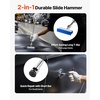 image:imageVEVOR Rods Dent Removal Kit 13 Pcs Paintless Dent Repair Rods Stainless Steel Dent Rods Whale Tail Dent Repair Tools Professional Hail Dent Removal Tool For Minor Dents Door Dings And Hail Damage100PCS