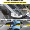image:imageVEVOR Rods Dent Removal Kit 13 Pcs Paintless Dent Repair Rods Stainless Steel Dent Rods Whale Tail Dent Repair Tools Professional Hail Dent Removal Tool For Minor Dents Door Dings And Hail Damage20 Pcs with 10 Rods