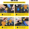 image:imageVEVOR Rods Dent Removal Kit 13 Pcs Paintless Dent Repair Rods Stainless Steel Dent Rods Whale Tail Dent Repair Tools Professional Hail Dent Removal Tool For Minor Dents Door Dings And Hail Damage89PCS with 10 Rods